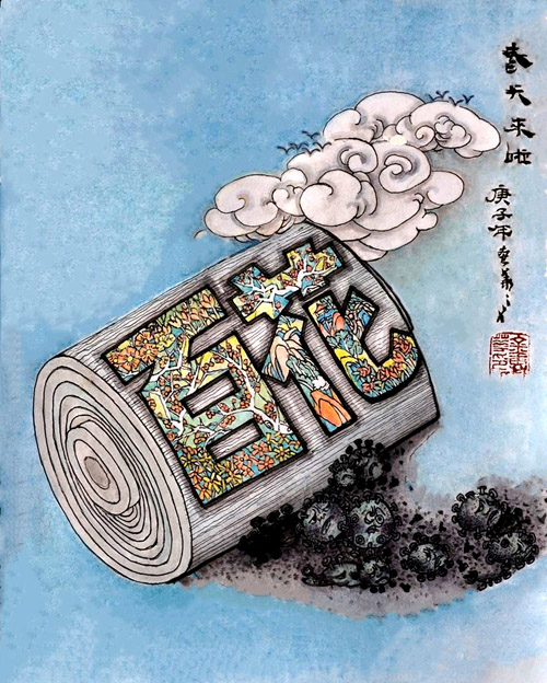 《春天来了》作者：金惠华（山东聊城）.jpg