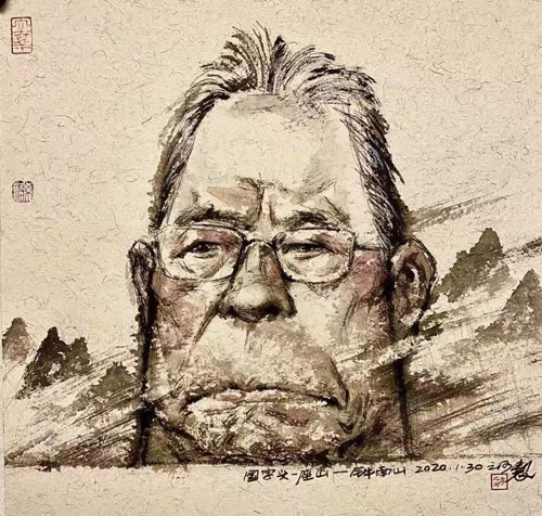 《国字头一座山》李之河（浙江）.jpg