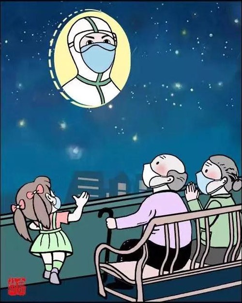 《敬仰的“星”》李大裕（浙江）.jpg