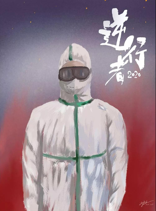 5《抗疫者》占佳俊（浙江）.jpg